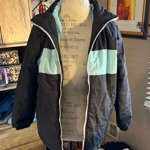 Black and Blue Operation Warm Hooded Jacket - 18